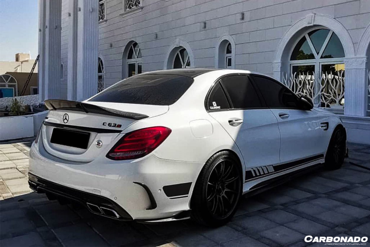 2015 - 2021 Mercedes Benz C-Class W205 Sedan RT Style Trunk Spoiler
